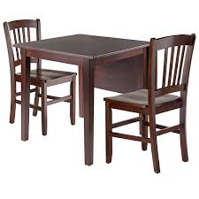 Retro kitchen tables kitchen table chairs diy kitchen kitchen ideas kitchen design retro kitchens kitchen inspiration kitchen modern drop leaf tables are supplied in a number of totally different sizes. Winsome Perrone 3 Piece Drop Leaf Dining Table Chairs Set