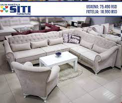 Compare prices online and save today! Ugaona Garnitura Luj I Fotelja Namestaj Siti Grabovac Facebook