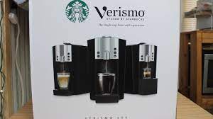 Starbuck S Verismo Coffee Maker Review And Operation Youtube