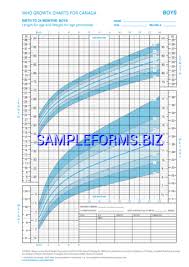 boys growth chart templates samples forms