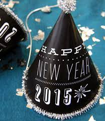 New Years Eve Party Hats Recipe Diy New Years Party New Year S Eve Crafts New Year S Eve Hats