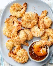 Place on a baking sheet coated with cooking spray. Crispy Baked Coconut Shrimp Recipe Healthy Fitness Meals
