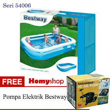 Selain itu, harga di tiap toko kemungkinan. Kolam Renang Anak Bestway Besar Ukuran 2 62 M X 1 75 M X 51 Cm Kolam Jumbo Free Pompa Listrik Shopee Indonesia