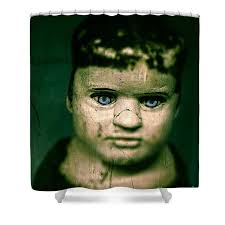 Creepy Zombie Child Duvet Cover by Edward Fielding