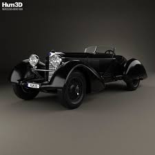 3d Model Of Mercedes Benz 710 Ssk Trossi Roadster 1930 Mercedes Benz Mercedes Benz Classic Mercedes Benz Cars