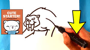 Select from 33378 printable crafts of cartoons, nature, animals, bible and many more. How To Draw Saber Tooth Tiger Easy Pictures To Draw Youtube