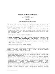 Jenis surat penawaran ini seringkali dikeluarkan oleh surat penawaran barang dan jasa yang ditujukan kepada instansi perusahaan memang bersifat resmi atau formal. 1 Draft Kontrak Retainer Cmb Pt Linknet Tbk