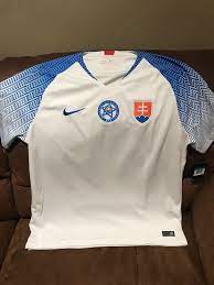 Nike Slovakia Slovensky National Team Soccer Jersey Nwt Size Xl Mens Ebay Soccer Jersey Soccer Training Jacket Arsenal Jersey