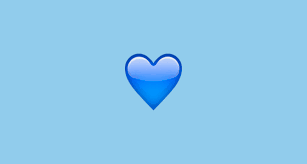 Blue Heart Emoji Blue Heart Emoji Blue Heart Emoji Meaning Emoji Wallpaper