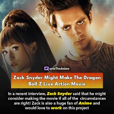 Slump anime series featuring goku and the red ribbon army in 1999. Zack Snyder To Direct Dragon Ball Z Live Action Movie