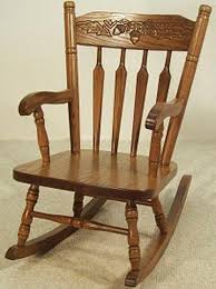 Amish Kids Furniture Rocking Chair Oak Acorn Pattern Delivery Included 2454759 Amish Rocking Chairs Kids Rocking Chair Rocking Chair