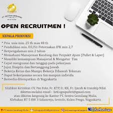 Search hastag #infoprogo #evenprogo #promokp #wisataprogo #picprogo. Lowongan Kerja Di Kulon Progo Di Yogyakarta Juli 2021