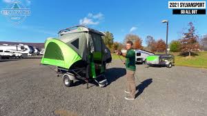 The go easy ultimate package upgrade includes a diamond plated gear deck so in addition to boats, you can load the coolers, gear, & totes too! 2021 Sylvansport Go Set Up At Beckley S Rvs With Nick Wolf Youtube