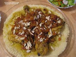 Couscous Marocain Tfaya Recettes Couscous Marocain Recette Couscous Tfaya