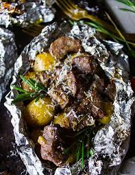 why lamb is grilled in foil