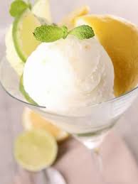 Glace Au Citron Et Au Yaourt Recette Recette Sorbet Glace Au Citron Recette Sorbet Citron