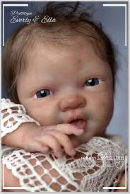 Reborn Baby Bean KIT Bean By Denise Pratt 16" Unpainted Reborn Doll Kit