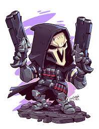 Chibi Reaper By Dereklaufman Deviantart Com On Deviantart Chibi Marvel Chibi Overwatch Chibi Characters