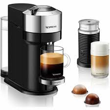 The machine is great for frothing and steaming milk for cappuccinos the automatic electric frothers will give better results when it comes to frothing warm milk as these machines does the steaming of the milk automatically. Magimix Vertuo Next Chrome Nespresso Coffee Machine Milk Frother 11713 Ecookshop