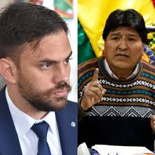Él se quejaba de los pititas y él les ha ganado, ha bloqueado 40 días" El  Ministro de Gobierno, Carlos Eduardo del Castillo, calificó “como soberbio  agresor” al expresidente Evo Morales, por