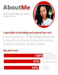 Find opening hours and closing hours from the barber shops category in fort worth, tx and other contact details such as address, phone number, website. Bladez Barber Salon Top Natural Hair Stylist In Ft Worth Tx Natural Hair Salons In Ft Worth
