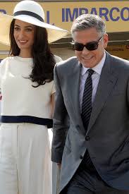 Her family left lebanon when she was two years old, during the lebanese civil war, and settled in. George Clooney Amal Alamuddin Das Hochzeitsfoto Ist Da Gala De