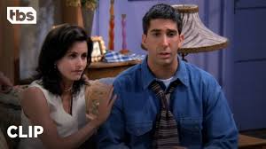 Ross's reaction in number 14, as a helpful commented pointed out, was to a major shampoo explosion in his luggage. Friends Ross Reveals His Ex Wife Carol Is Pregnant Season 1 Clip Tbs Youtube