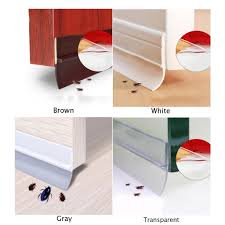 If you have weather stripping there and your window is still drafty, try folding up the rubber gasket, as sometimes they get pressed too flat. Buy Adhesive Under Door Sweep Weather Stripping Soundproof Rubber Bottom Seal Strip At Affordable Prices Free Shipping Real Reviews With Photos Joom