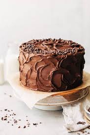 This Vegan Chocolate Cake So Moist And Fudgy It S The Only Chocolate Cake Recipe I Ll Vegan Chocolate Cake Vegan Chocolate Frosting Dairy Free Recipes Dessert