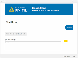 How to build a custom AI-powered job finder chatbot | KNIME