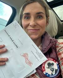 To be holding this ballot in my hand with Paul's name