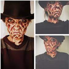 Halloween Makeup Freddy Krueger Diy No Prostetics Halloween Makeup Freddy Krueger Halloween Looks