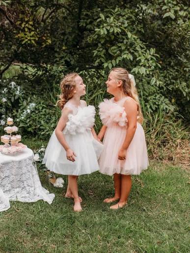 cute floral flower girl dress