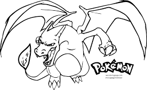 Choose your favorite coloring page and color it in bright colors. Charizard Coloring Pages To Print Coloring Data Smoke
