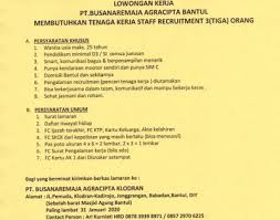 Saya bisa bekerja di salah satu perusahaan yg cukup ternama yg berpusat di kota bandung, dengan cara membuat akun dan melamar kerja secara online melalui topkarir. Disnakertrans Lowongan Kerja Staf Rekruitmen Di Pt Busana Remaja Agracipta