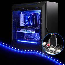 How to change the color on your ibuypower pc. 12v Rgb 4pin Led Headers Led Strip Light Add Header 5050 Smd Pc Case Decor Backlight Rgb Motherboard Control Panel Change Colors Led Strips Aliexpress