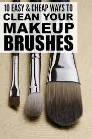 How To Clean Makeup Brushes Diy Makeup Brush How To Clean Makeup Brushes Makeup Brush Cleaner