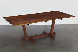 The table is in excellent rest. George Nakashima Conoid Dining Table 1963 Mutualart