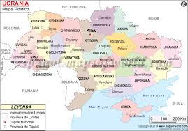 Juegos didácticos para aprender geografía. Mapa De Ucrania Ucrania Mapa