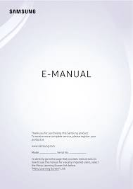 Samsung 49 Qled 4k Q80t 2020 User Manual Manualzz