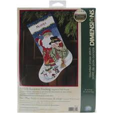 Browse by theme and level to find the design of your dreams! Dimensions Cross Stitch Stocking Kit Santa Snowman Christmas The Ribbon Rose