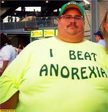 Buy i beat anorexia shirt today from my store, 100 percent satisfaction guaranteed. I Beat Anorexia Fat Man T Shirt Starecat Com