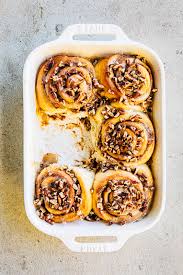 caramel apple butter sticky buns