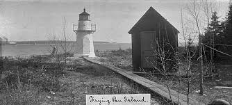 Frying Pan Island Lighthouse Island Lighthouse Lighthouse Island Lighting