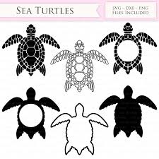 Download Sea Turtle Svg Files And Monogram By Svgartstore Thehungryjpeg Com