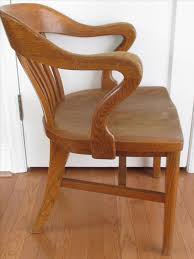 antique krug oak office chair saanich