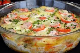 запеканка с мясом и картошкой в духовке рецепт с фото Zapekanka S Kartofelem I Farshem Chut Yazyk Ne Proglotila Otlichnyj Recept Prigotovleniya Aromatnoj Kartofelnoj Zapekanki S Farshem I With Images Recepti Strav Yizha Recepti