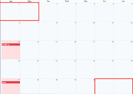 Jquery Fullcalendar How Can I Target And Change The Background Color Of The Days That Don T Belong To The Current Month Stack Overflow