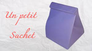 origami un petit sachet boite en papier facile pliage coloriage de papa schtroumpf gratuit