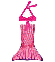 Fin Fun Malibu Pink Mermaid Tail Set Toddler At Swimoutlet Com Free Shipping